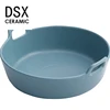 DSX Ceramic 9.6" Porcelain Serving Salad Bowls