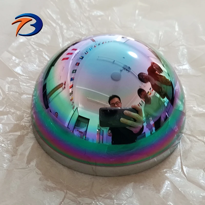 Waterproof sensor cover dome cover lens optical BK7/K9 glass dome lenses in stock