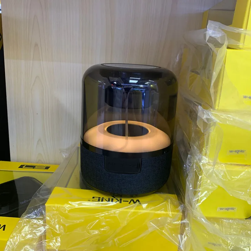 2020 New Arrival JY-02 Blue tooth Speakers 3D Stereo Surround Bass Noise Reduction Colorful Light Portable speaker - ANKUX.COM