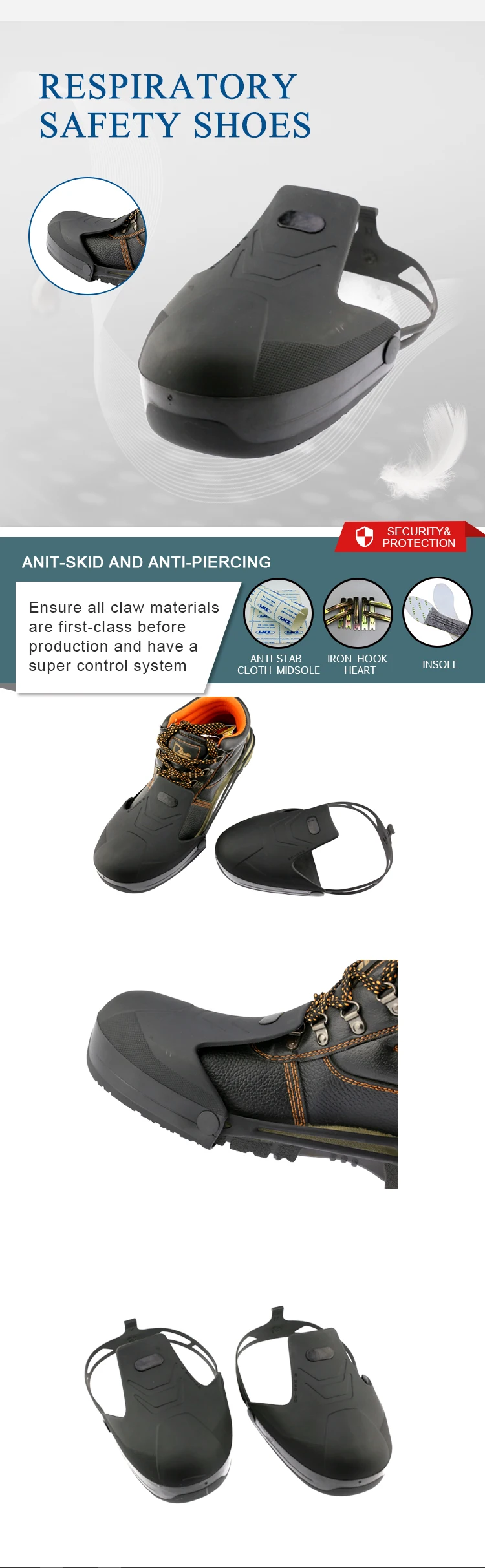 temporary safety shoes