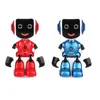 Multifunction kids intelligent battery operated mini alloy smart robot toy