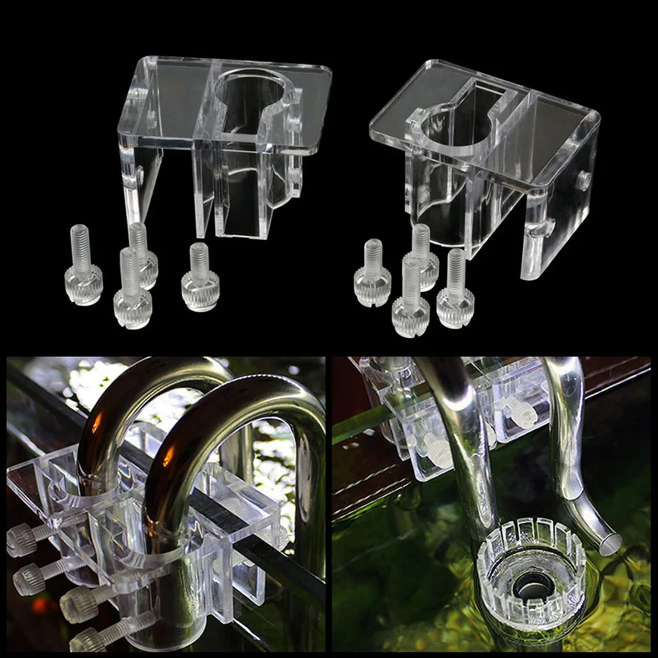 Aquarium Lily Pipe With Surface Skimmer Inflow And Outflow Stainless