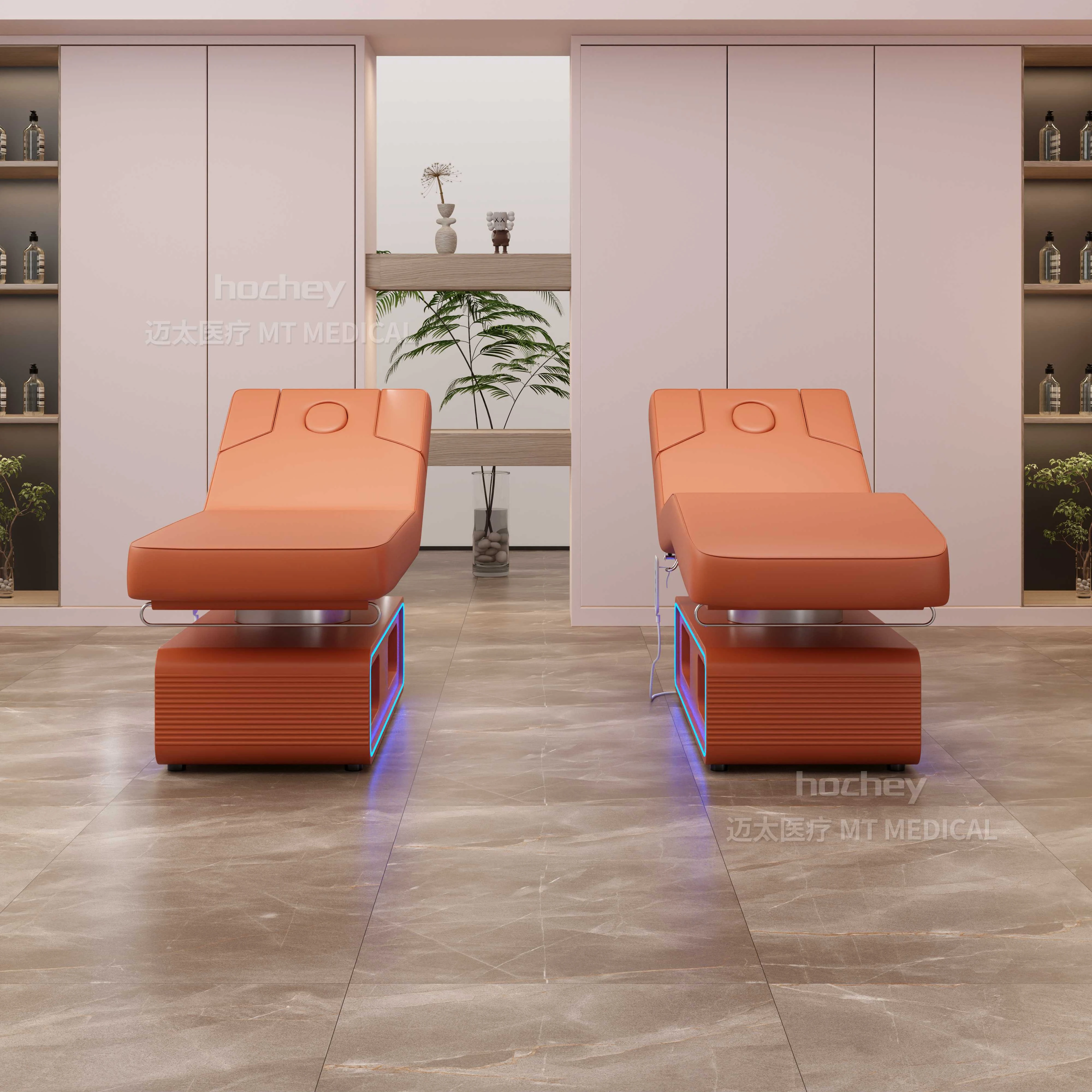 Hochey Modern Luxury Beauty Salon Furniture Electrical 3 Motors