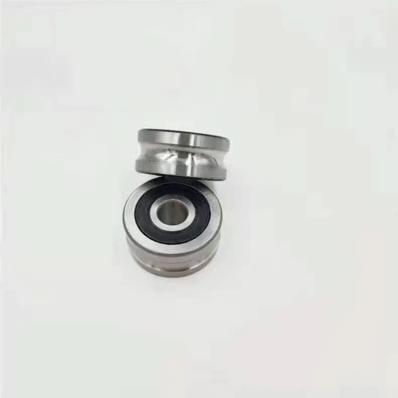 Lv20/8 Double Row Vgroove Guide Roller Bearing With Groove Bearings