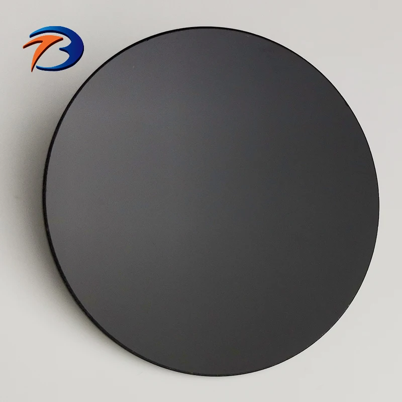 optical IR infrared germanium window DLC AR coating Ge wafer crystal germanium windows 8-14um infrared optical window
