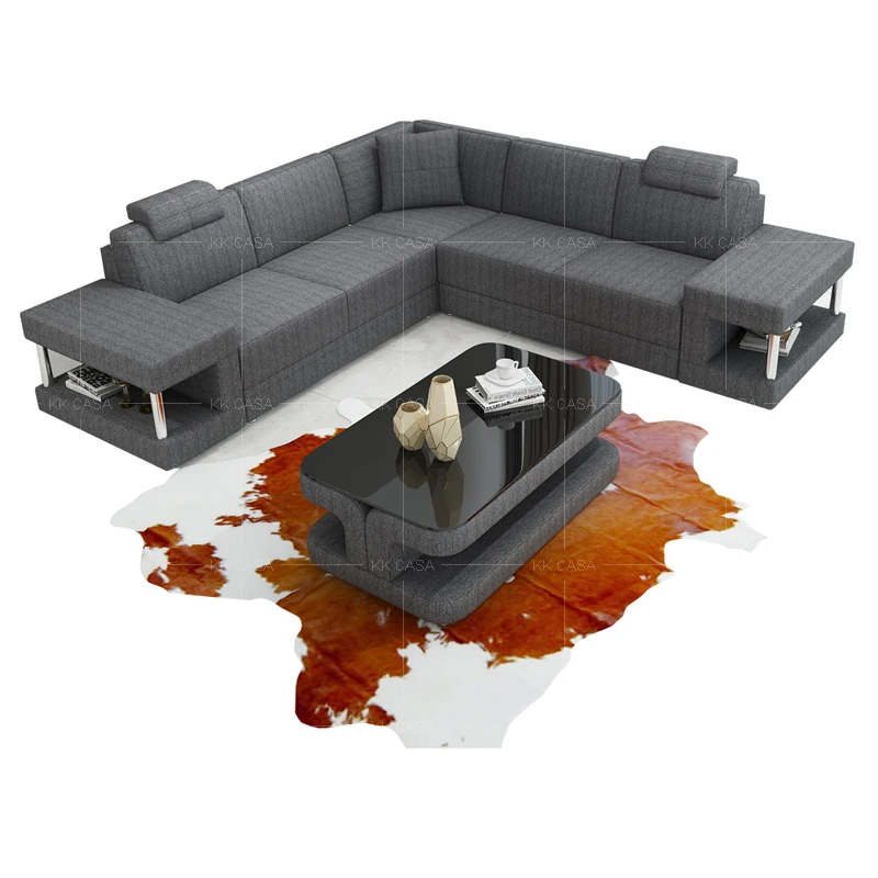 Hot Sale Leather Sofa Set Designs Cheap Corner Sofa Sectionals