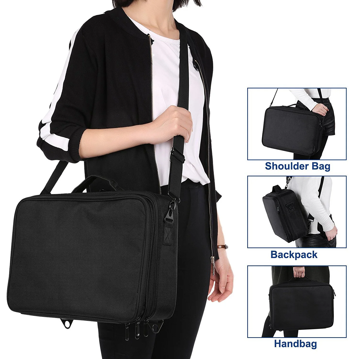 Oem Rolling Trolley Sewing Machine Carrying Case Travel Sewing Kits