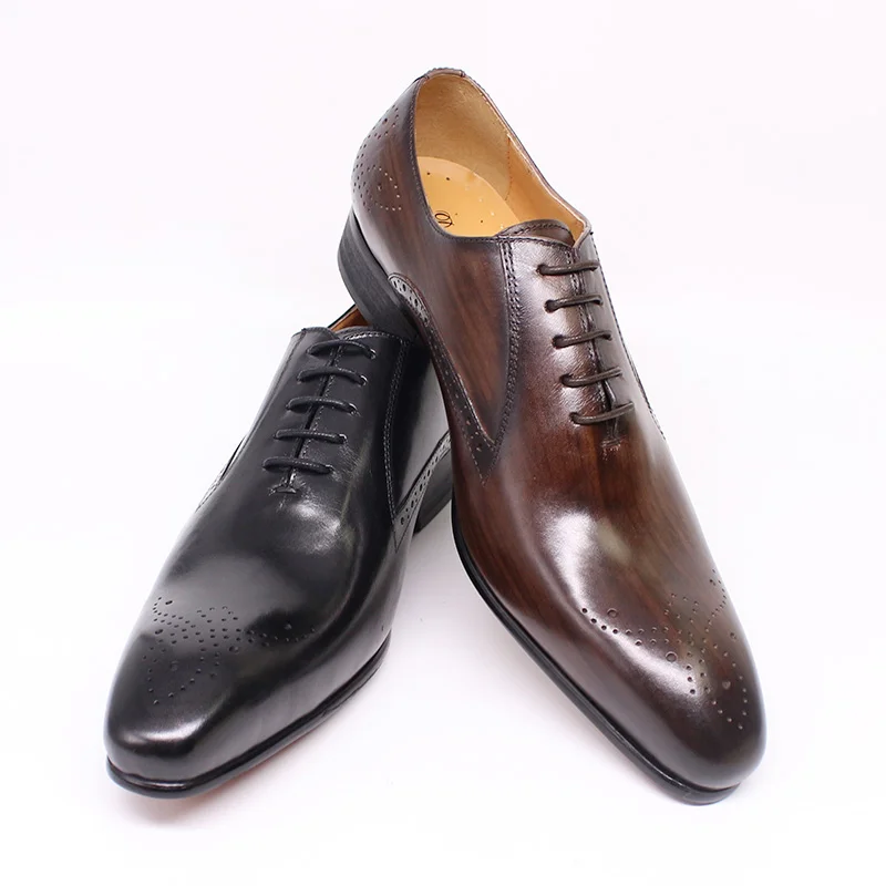 2021 Trends Formal Dress Shoes Leather 