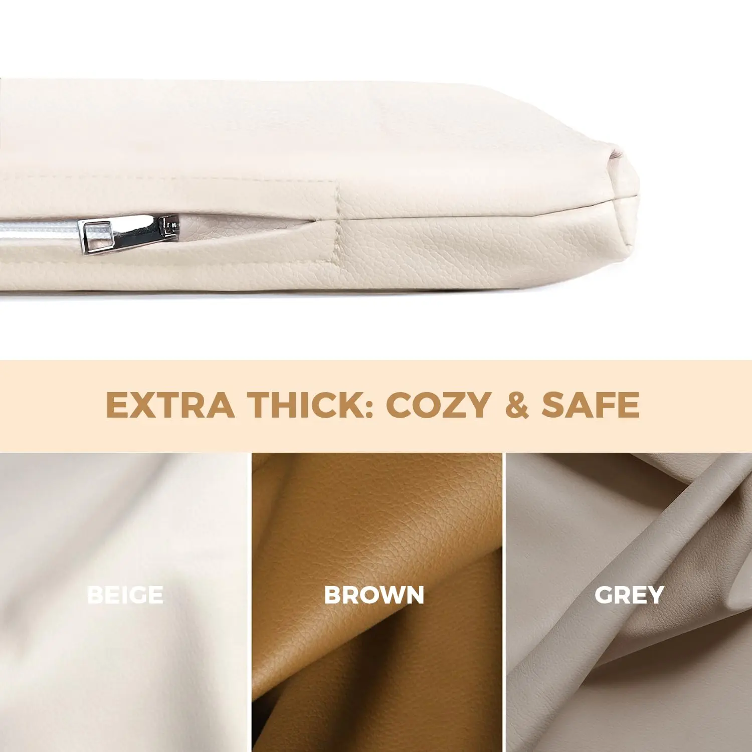 Padded Baby Play Mat Thick Play Mat for Baby Extra Thick Super Soft Non Toxic Vegan Leather Floor Mat manufacture