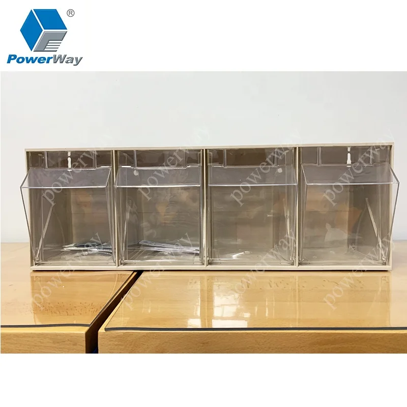 Venta al por mayor cajas de plástico con abertura delantera-Compre