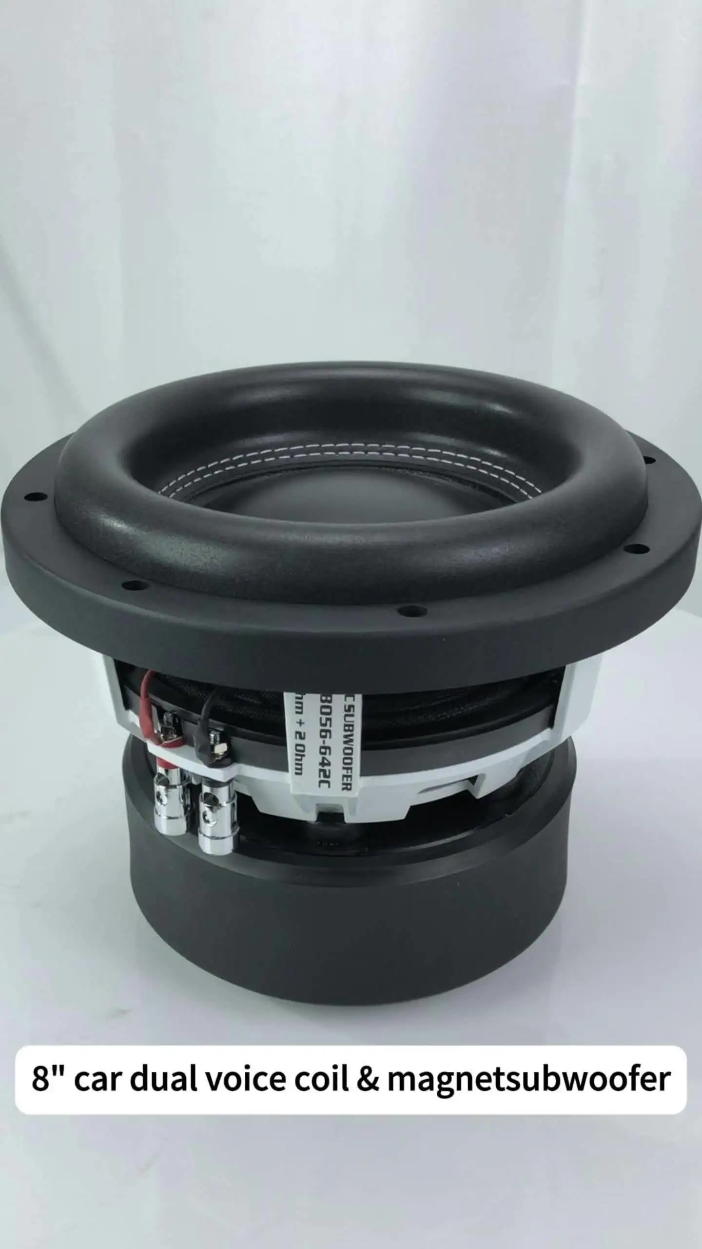 Zeming Audio JZ-802 8 Inch Dual Voice Coil Subwoofer - 600 Watt