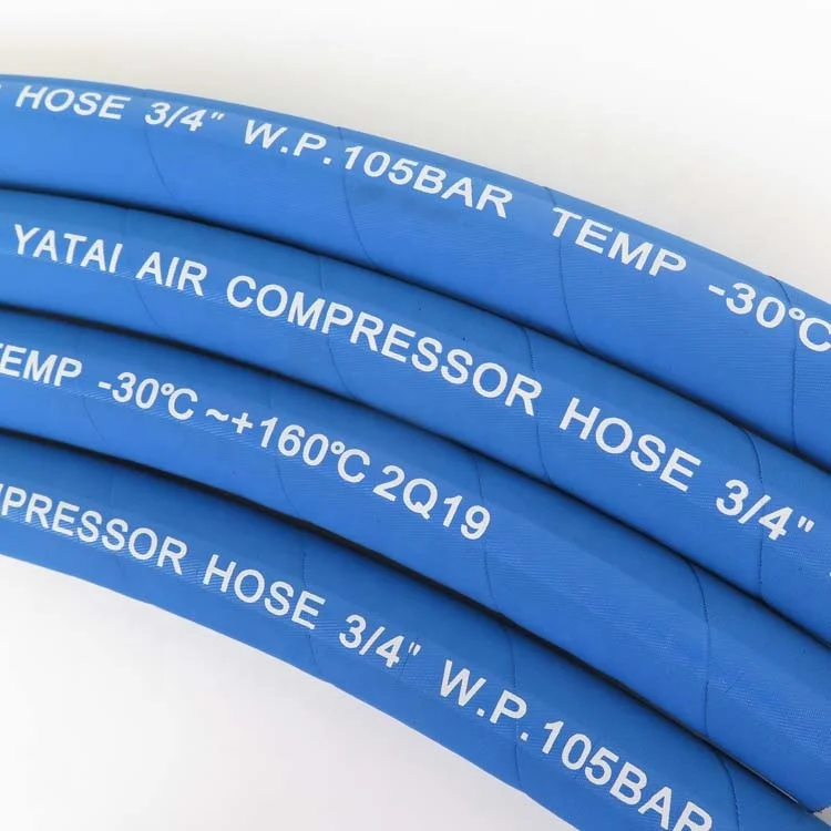 1/2 Inch Flexible Rubber Hose High Temperature Air Compressor Hose ...