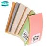 Pyramid Structure Abrasive Sanding Sponge Block Disc with Hook and Loop