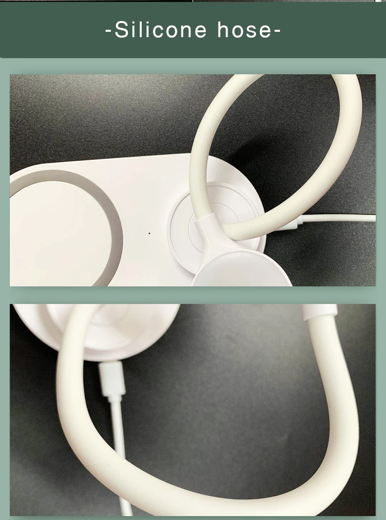 2020 new product lamp with wireless charging Mobile Phone power bank charging station wireless charging lamp factory wholesale