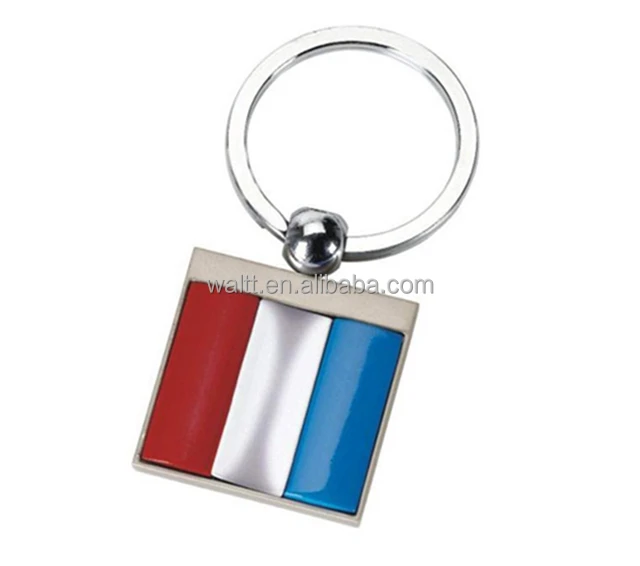 France Flag Keyring 