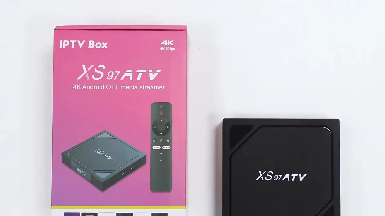 XS97 ATV Smart TV Box - 4K HD Android 10 Media Player