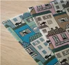 Good price cat printed cotton and line fabric for background fabric