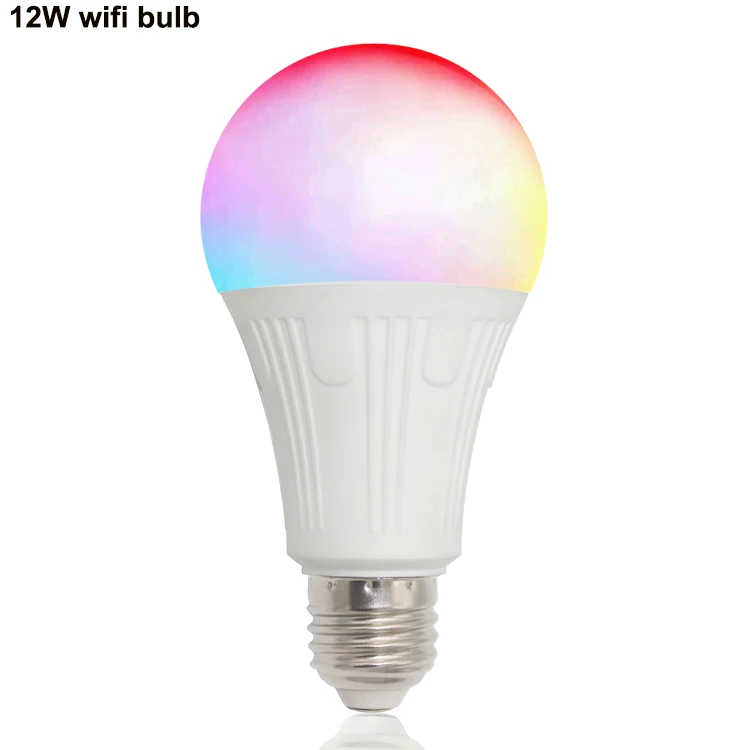 12w tuya smart home products wifi led bulb odm assembly wireless smart lights led bulb manufacturer dimmable color light
