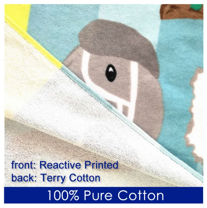 Custom Printing Logo Comfortable Jacquard Custom Large Sand Free 100% Cotton Beach Towel