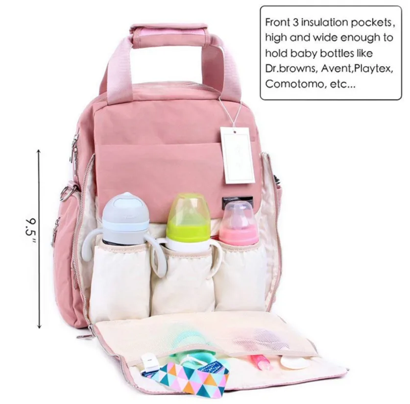 Backpack Manufacture Mom Russian Mom Boy Baby Tote Diaper Bag With Shoulder Strap Baby Backpack