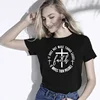 Ladies Tshirts Faith Doesn'T Make Things Easier, Makes Them Possible Tee Shirt Basic T-Shirt Casual Style High Quality Tops