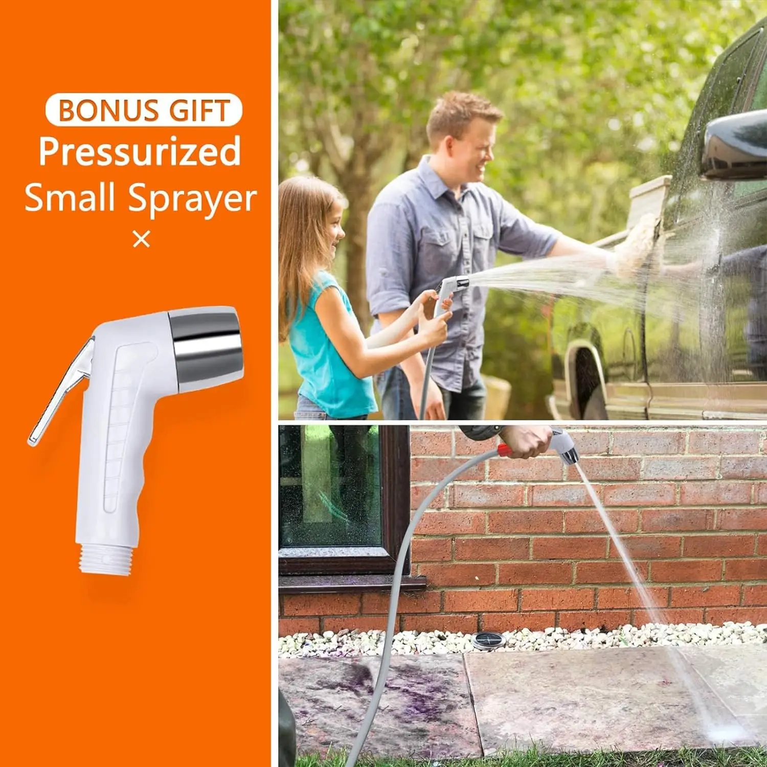 Top Selling Outdoor Camping Portable Rechargeable Bidet Shower for Hiking and Personal Hygiene Cleaning factory