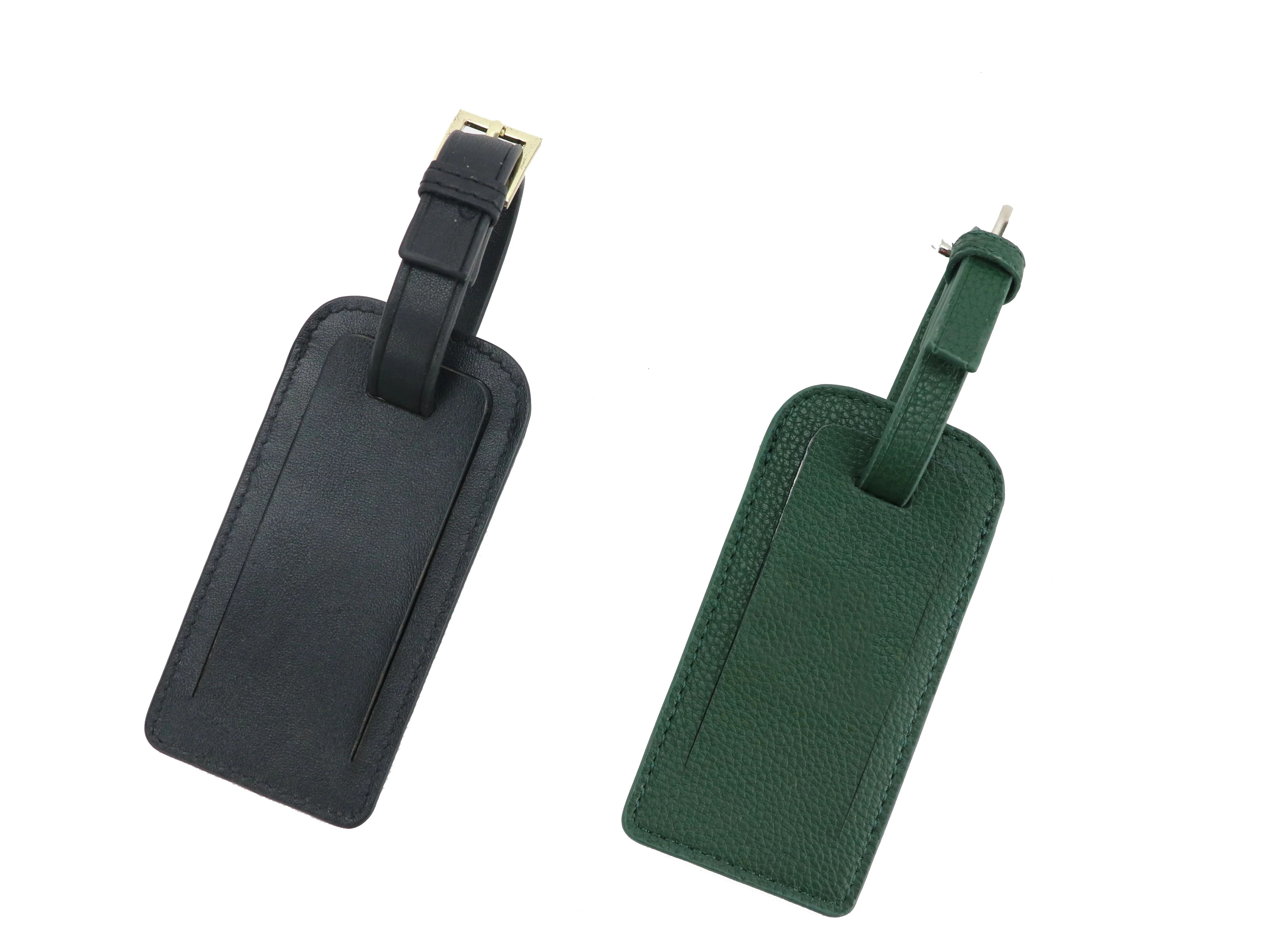 真正的纳帕皮革行李标签旅行标签为商务旅行