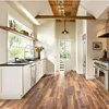 Non Slip Brown Distressed Laminate Wood Flooring HDF For Kitchen