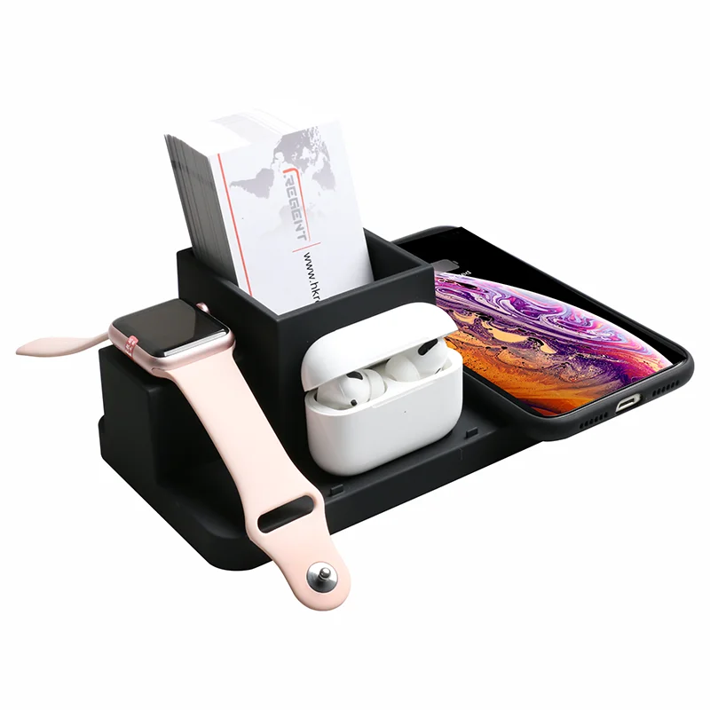 2020 Tendance Chargeur Sans Fil USB Sans Fil Chargeur Sans Fil chargeur Station D'accueil 4 en 1 Station de Recharge De T&eacute;l&eacute;phone - ANKUX Tech Co., Ltd