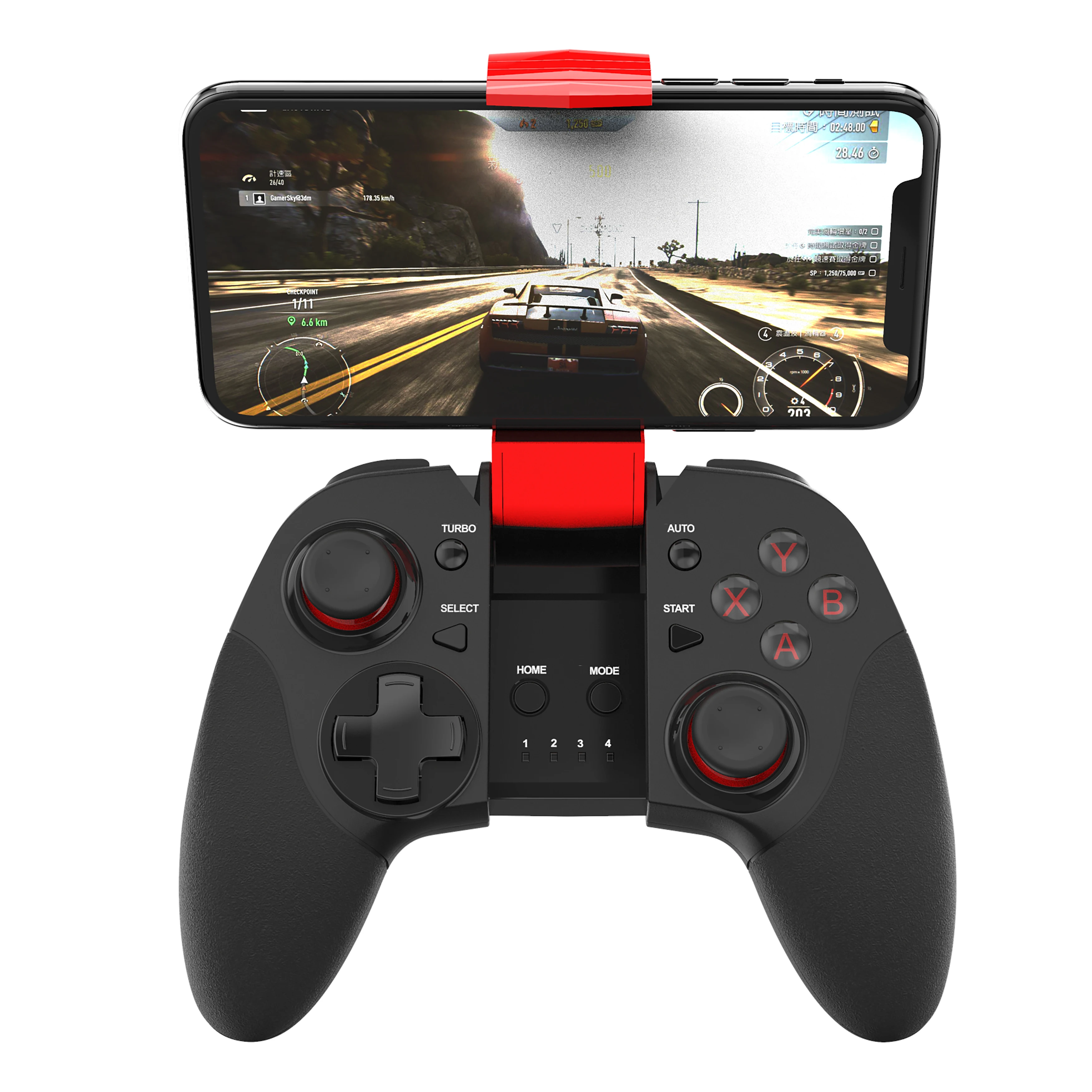 
Whole Sell Bluetooth Wireless Dual Vibration Android Gamepad For Nintendo Switch PC-XBOX360 PS3 Mobile Game Controller 