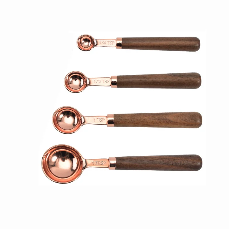 Spoons With Wood Handle
