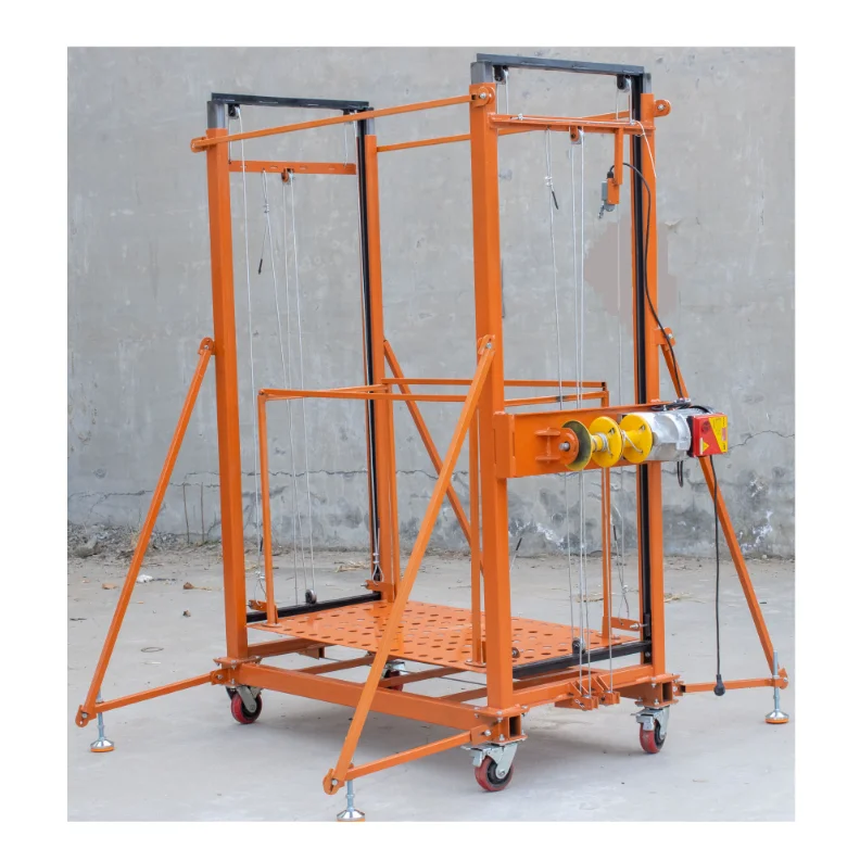 Electric Lifting Scaffold Mobile Lift Tables Work Platforms Steel
