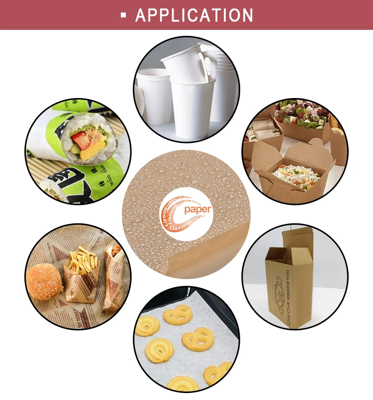 100% Food Grade Material High Temperature Resistant Cake Cups Paper Baking Liners Cases For Wedding Decoration