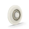 China factory deep groove ball bearing aluminium sliding door window roller gate pulley