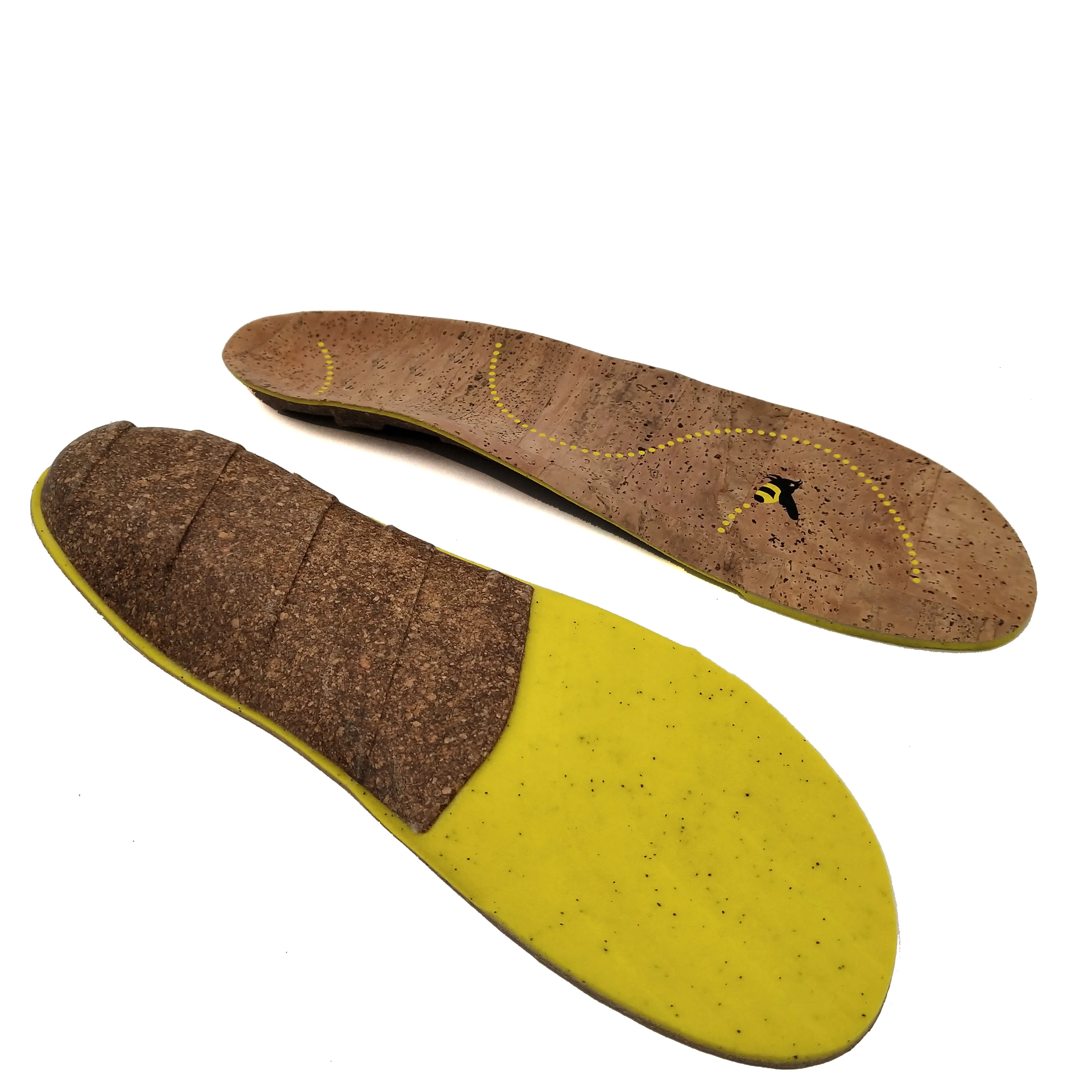 insol-manufactur-new-design-recycle-cork-ortholite-foam-insole-plantar
