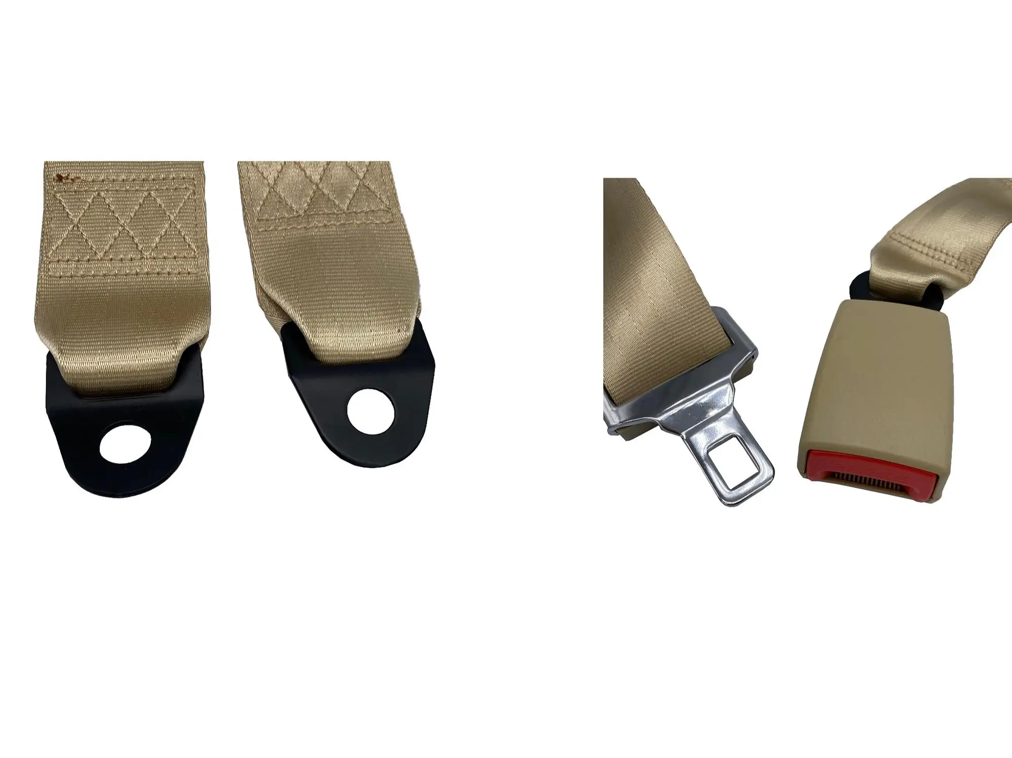 2 Point Static Safety Seat Belt Quick Release Wholesale Bus Accessories