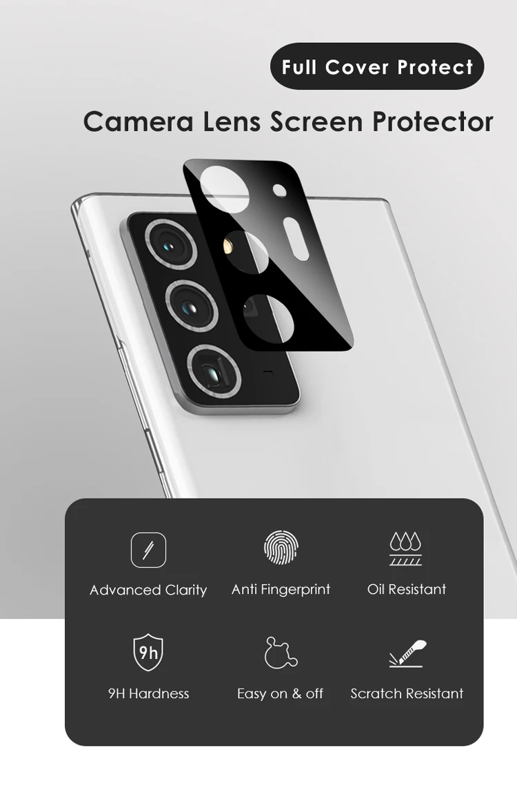Note 20+ 5g Camera Screen Protectors Easy Install Full Cover Camera