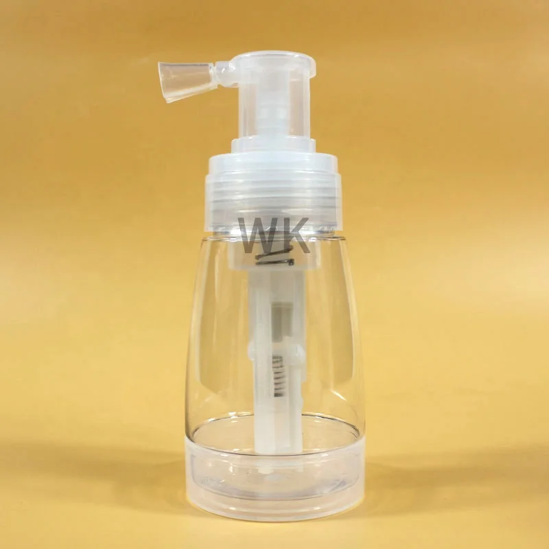 Portable Powder Puffer Bottle Plastic Travel Empty Powder Spray Bottles