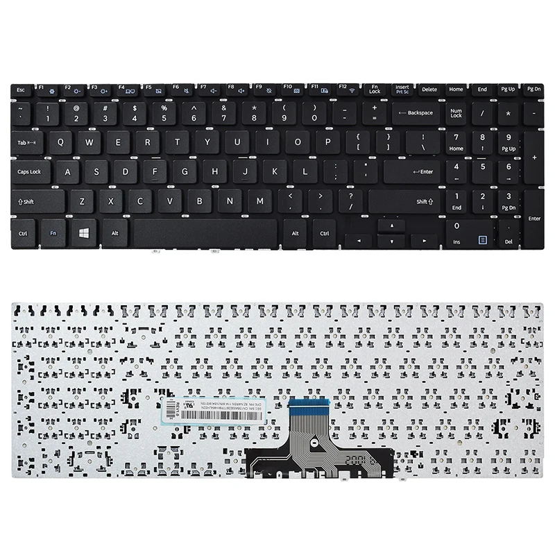New for Samsung NP500R5L US Black Keyboard 