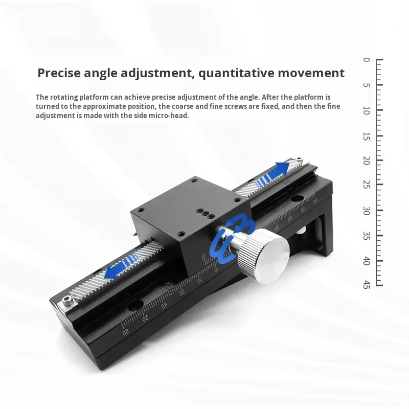 product z axis optical platform lwz aluminum single axis manual fine tuning screw bearing dovetail groove long stroke adjustable-13