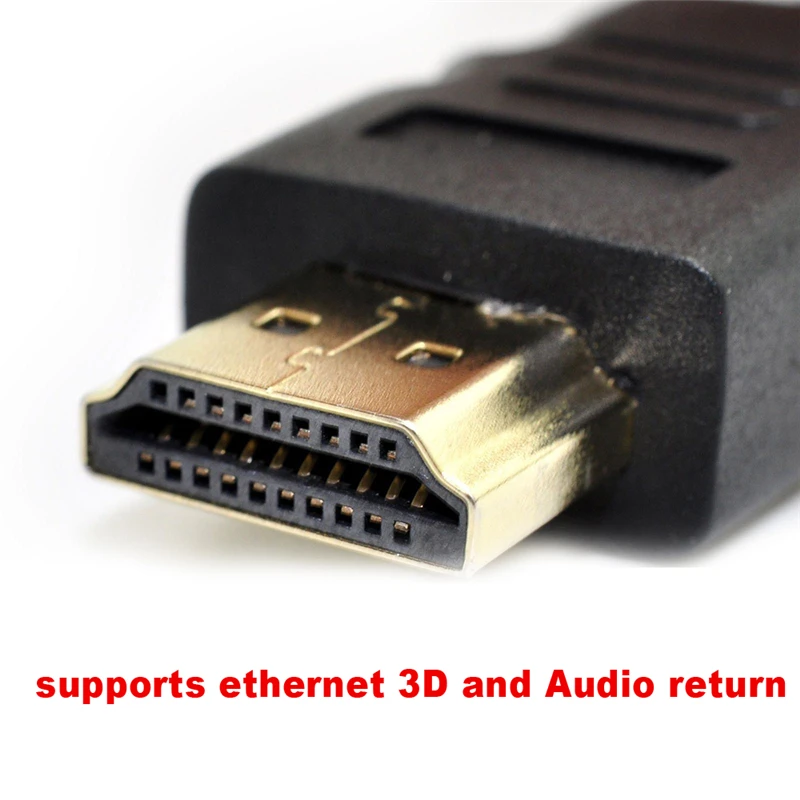 black gold plated 1m 1.5m 2m 3m 5m 4K 2.0 version HDMI cable