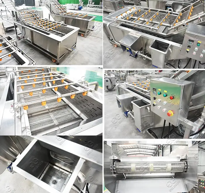 CE Approved Air Bubble Leafy Lettuce Vegetable Fruit Washing Machine