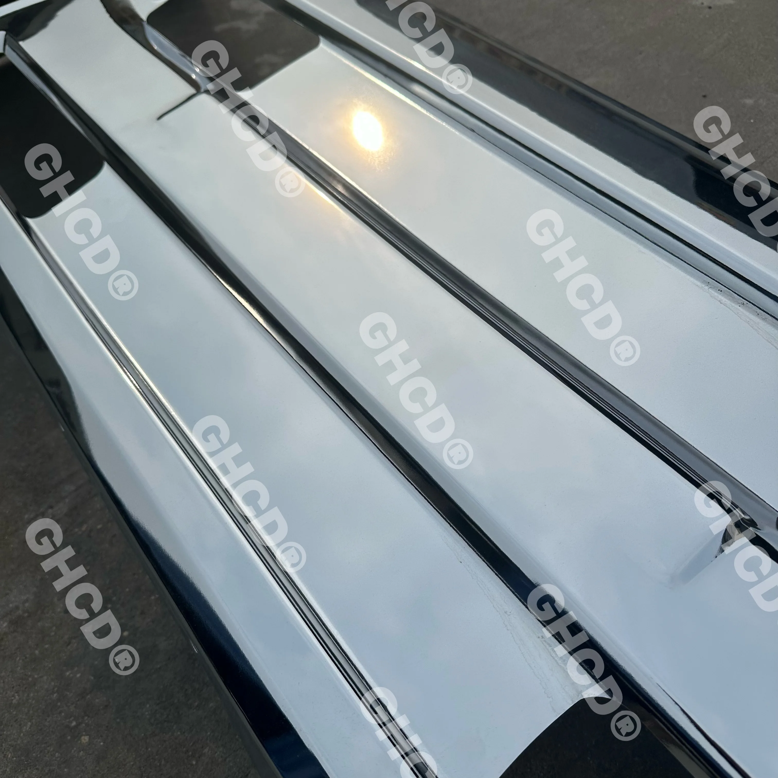 product ghcd high quality new chrome plated metal bumper truck body part for japanese hino victor mitsubishi isuzu nissan trucks-2