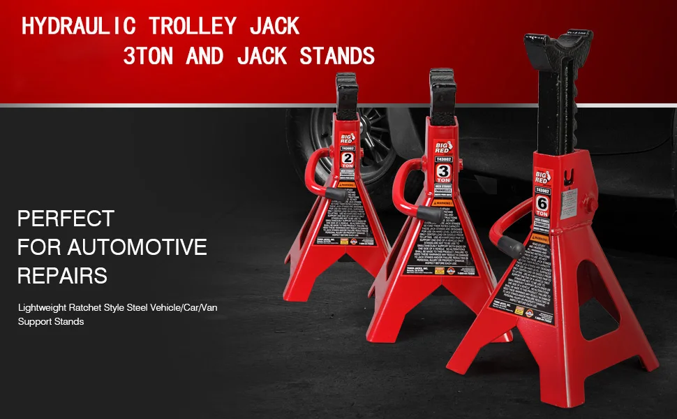 Heavy Duty Jack Stands 3 Ton Adjustable Height Lift Car Truck Auto Stand Buy 3 Ton Jack Stands