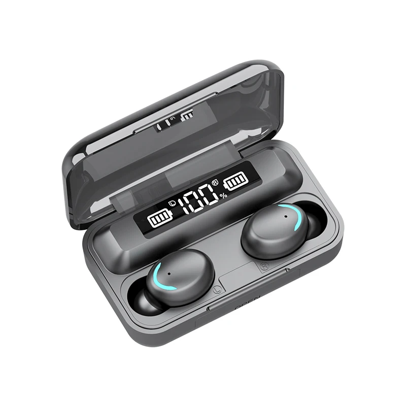 True Wireless Earbuds F9-5 with Power Bank | Bluetooth 5.0, IPX-4
