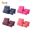Encai Travel Luggage Organizer Bag Set 6PCS Storage Bag Set Clothes Underwear Socks Packing Cube