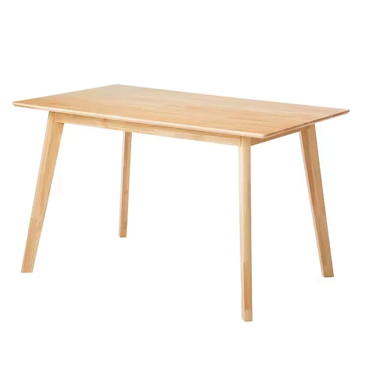 Modern Design Solid Wood Rectangular Dining Table for Home & Kitchen ...