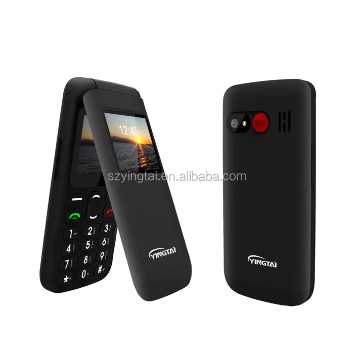 Cheap Unlocked Cell Phone 1.77 Inch Display Flip Senior Gsm Simple