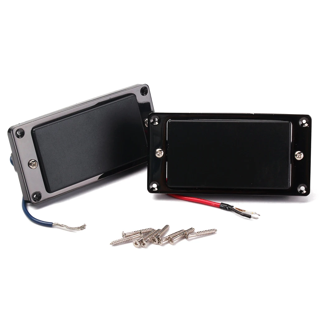 Professional Sealed Humbucker Pickups Set Guitars (Black) GMC04
