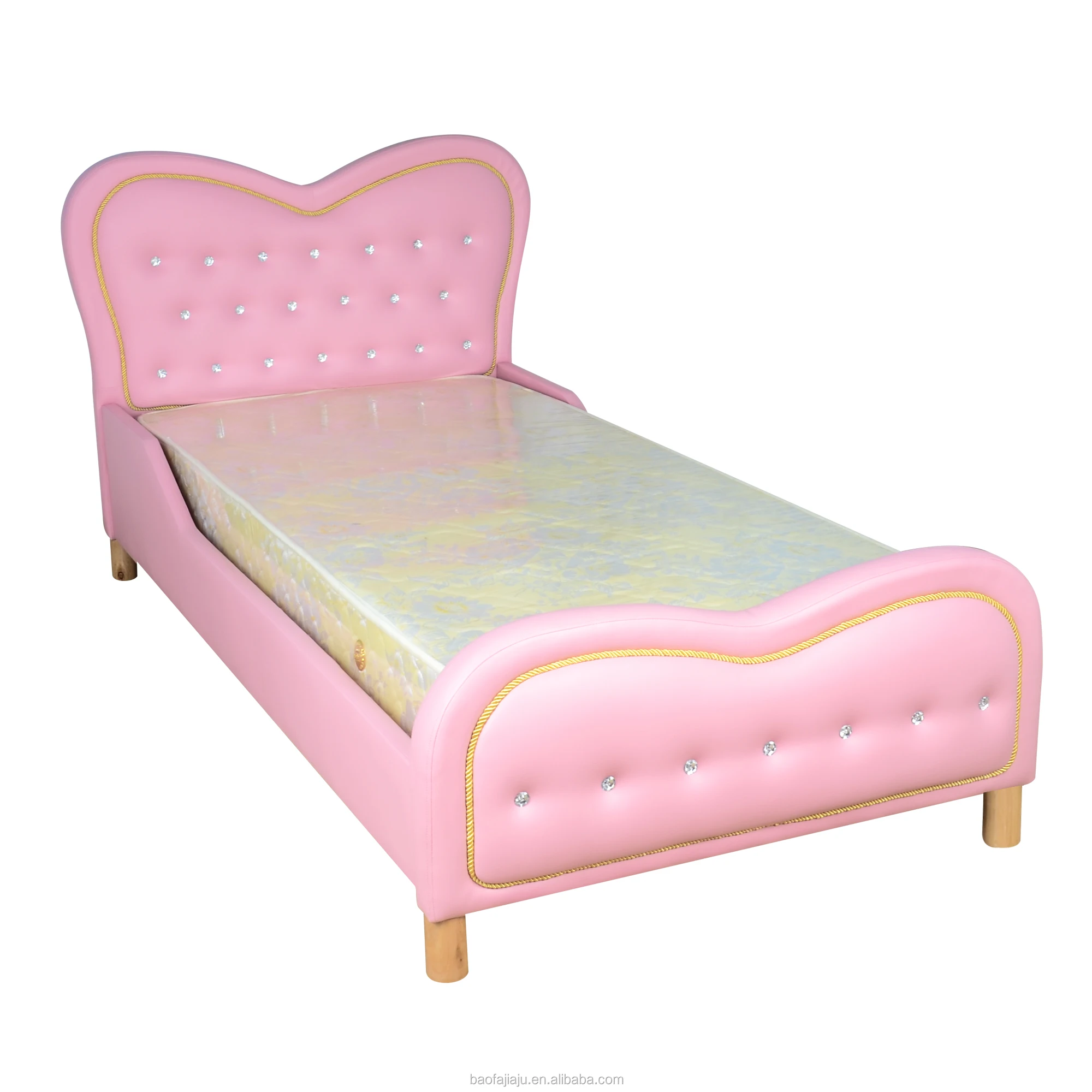 New Design Pink Bedroom - Buy Children Bed,Bedroom Furniture,Kids ...